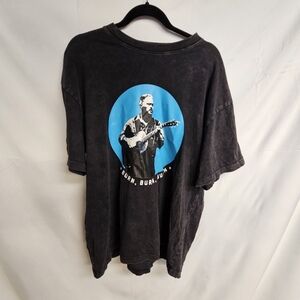 Zach Bryan Burn Burn Burn Official Concert Tour Tee Shirt Country Music  Large